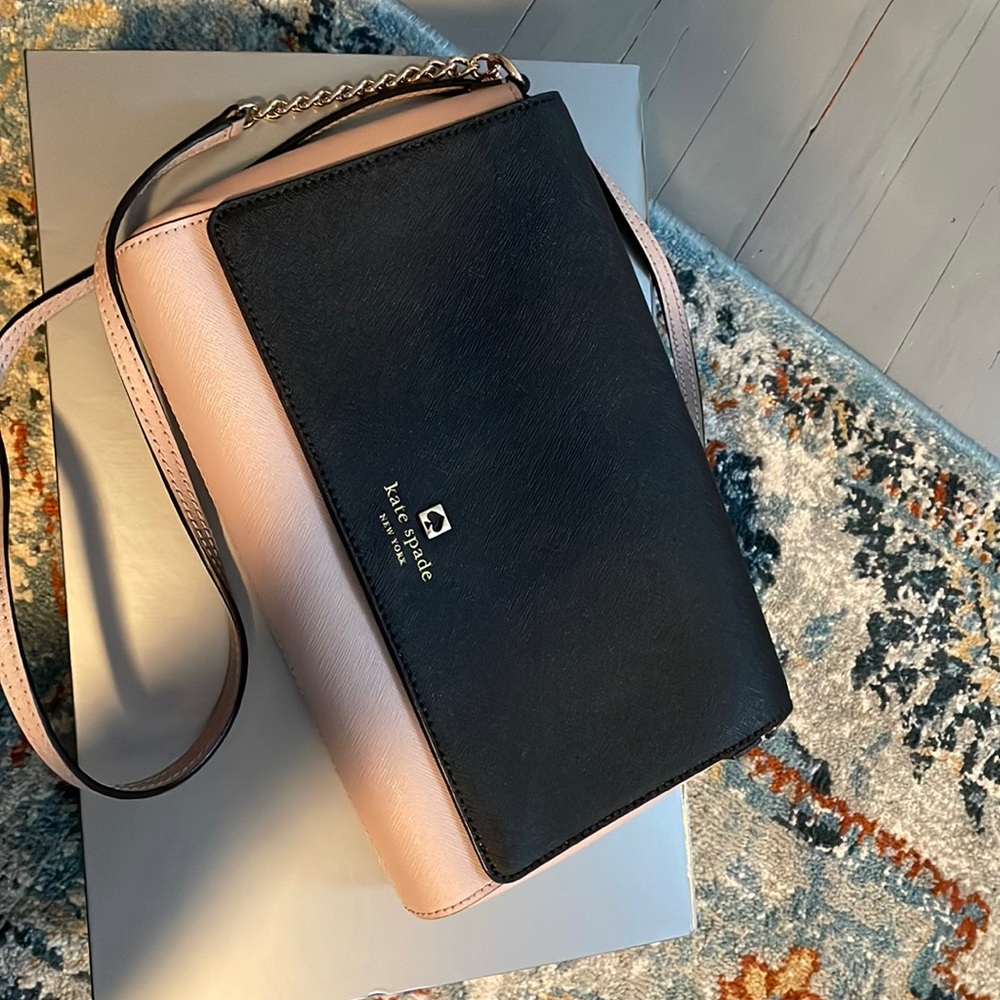 Kate Spade New York purse -Black/ Blush